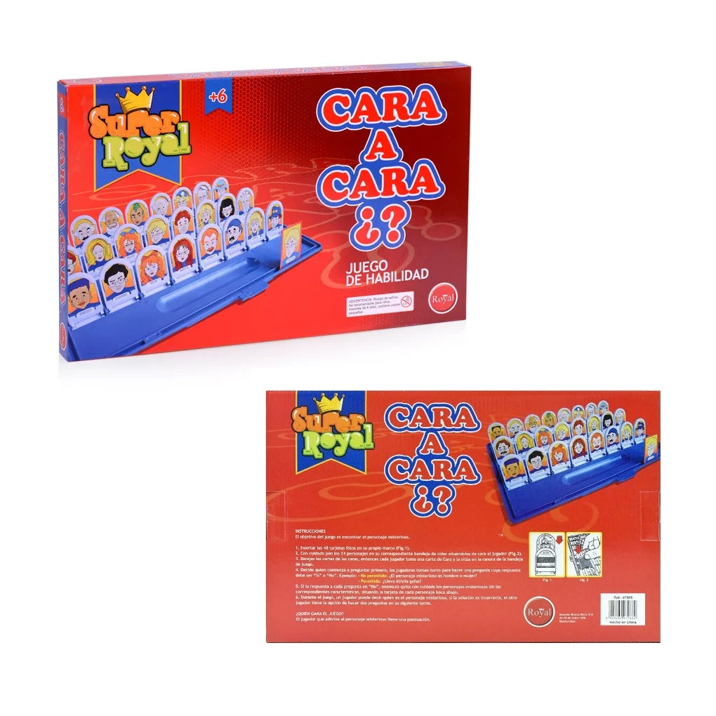 Juego Cara a Cara Clásico – Royal 👑 image 0