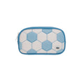 Cartuchera Oval Filgo Celeste y Blanca – Diseño Fútbol image 0