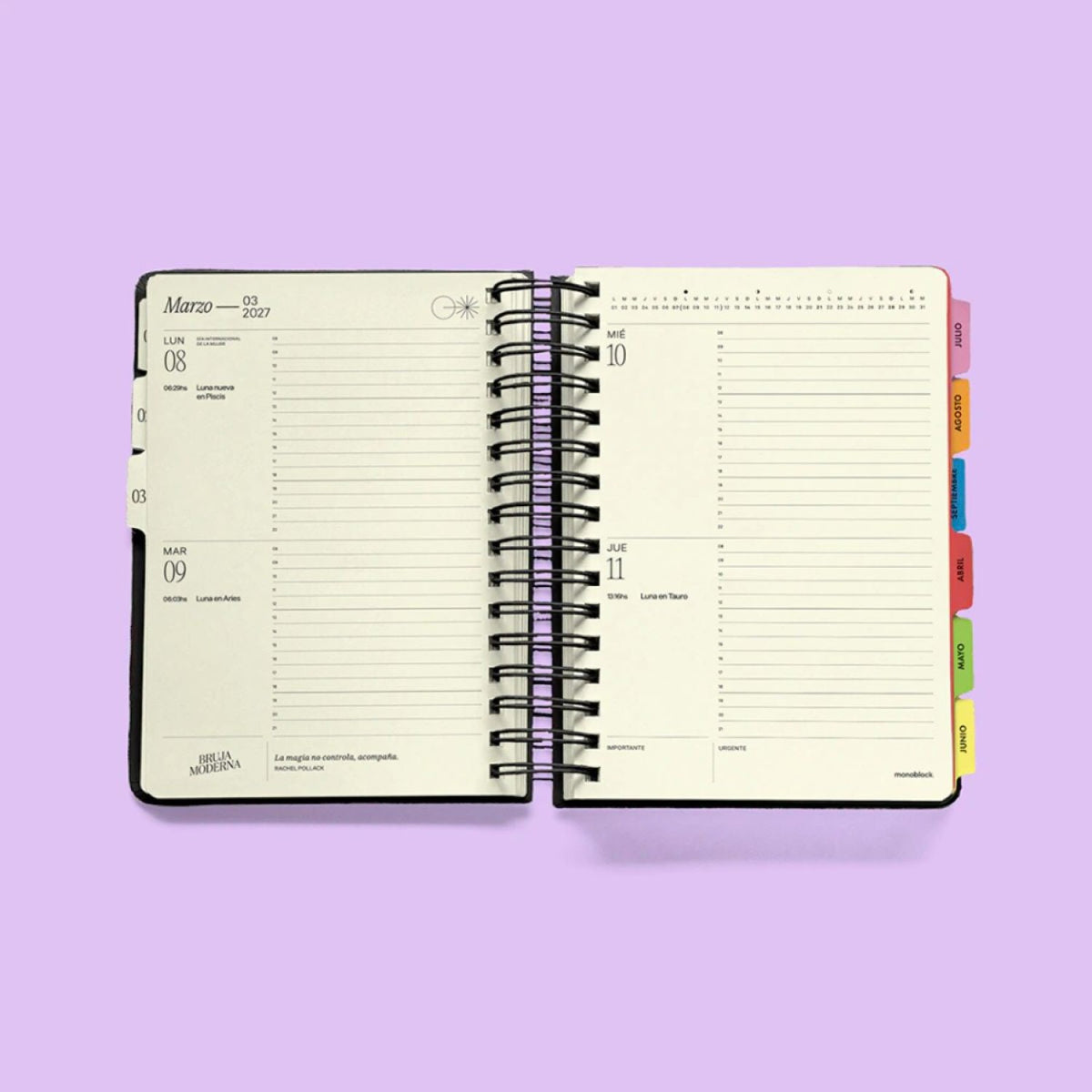 AGENDA 2027 BRUJA MODERNA – ASTROLOGÍA & AMULETOS | 4 DISEÑOS