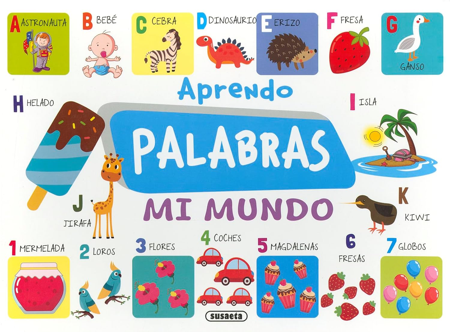 Libro Aprendo palabras. Mi mundo
