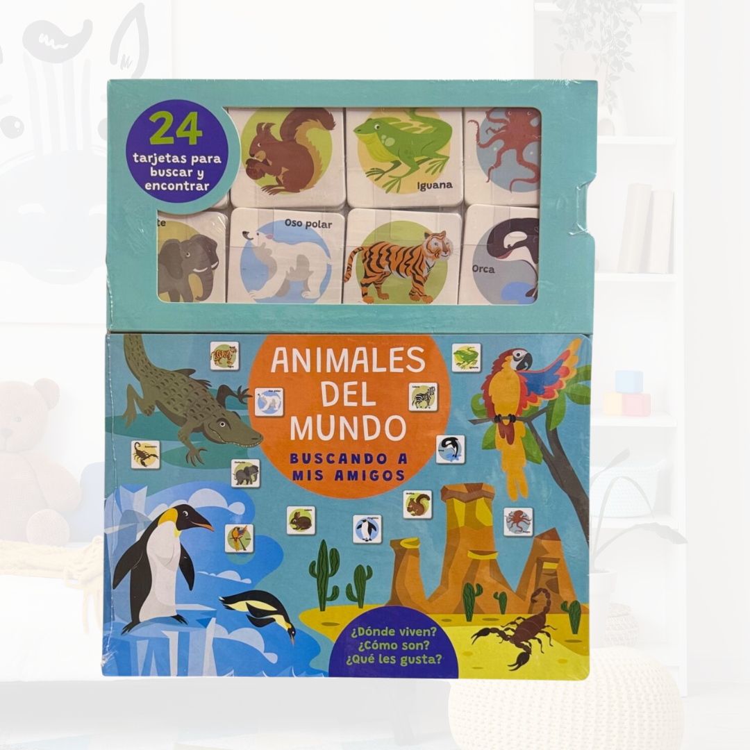 Libro Animales del Mundo - Buscando a mis amigos image 0