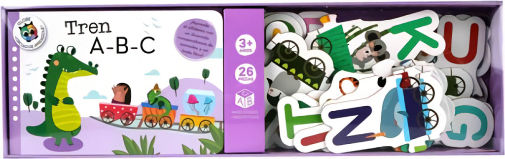 Tren ABC - Libro + Puzzle Didáctico image 1