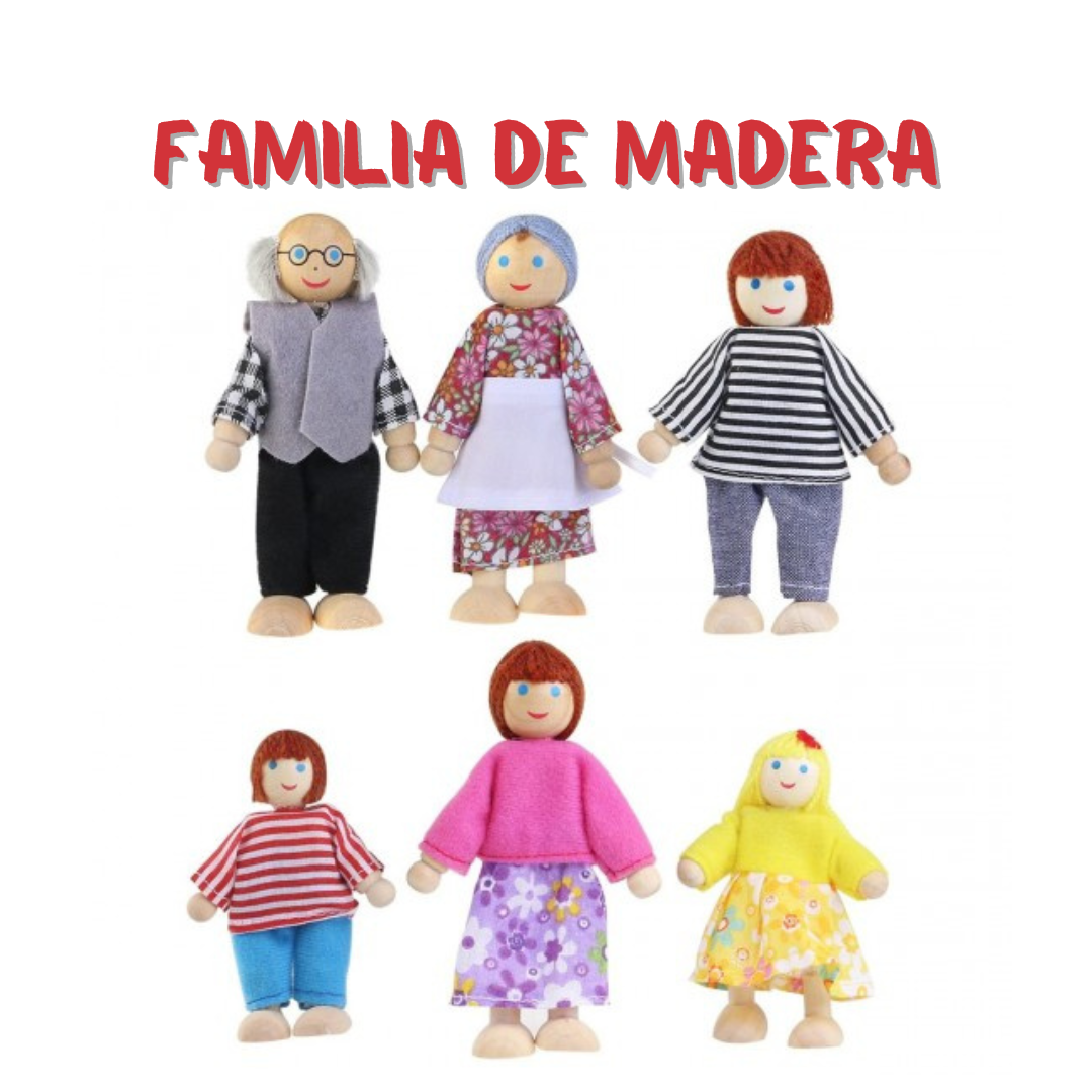 FAMILIA DE MADERA image 0
