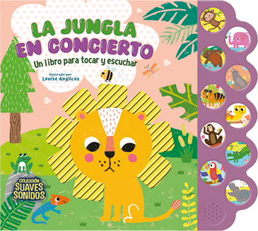 LIBRO CON SONIDOS Y TEXTURAS "LA JUNGLA EN CONCIERTO" image 0