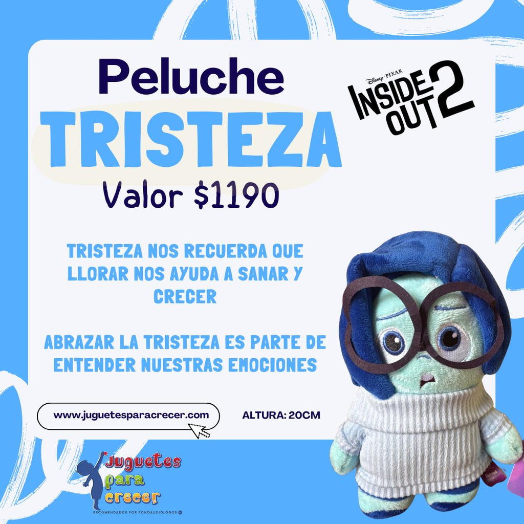 Peluche Tristeza 20 cm Intensamente 2 image 2