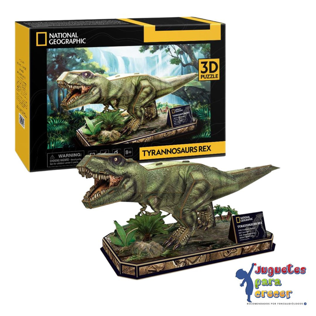 Puzzle 3D Tyrannosaurus Rex – National Geographic image 0