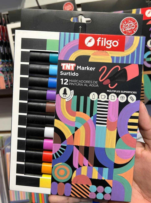 12 Marcadores Filgo TNT Marker 3.0 image 0