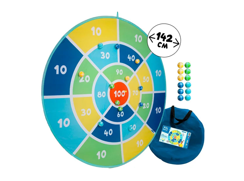 JUEGO TIRO AL BLANCO CON PELOTAS XXL