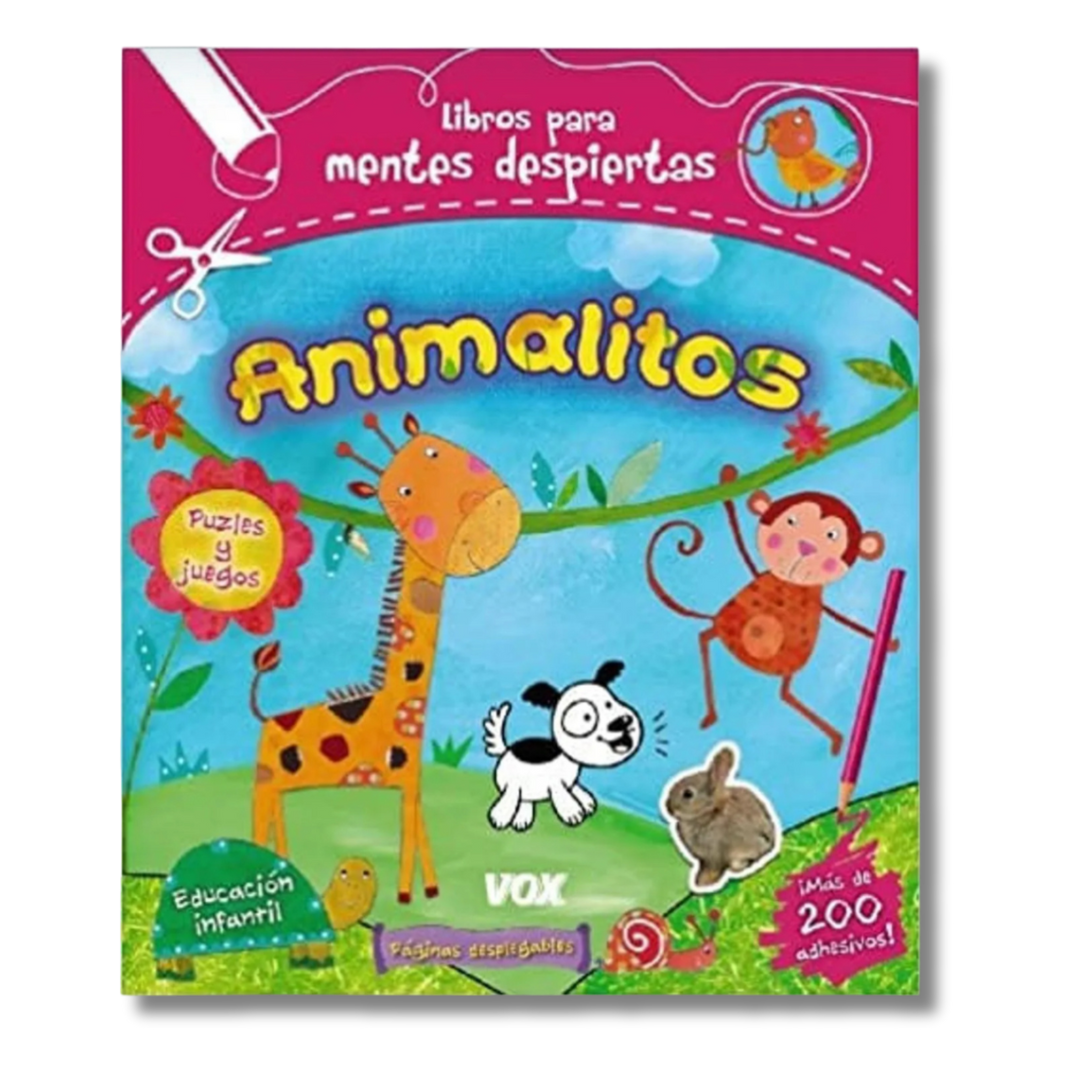Libro para Mentes Despiertas – Animalitos image 0
