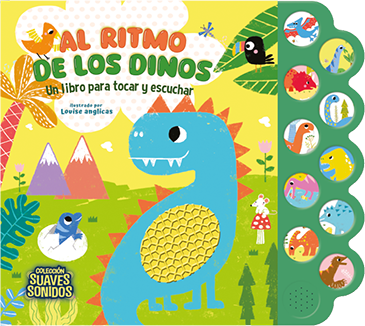 LIBRO CON SONIDOS Y TEXTURAS "AL RITMO DE LOS DINOS" image 0