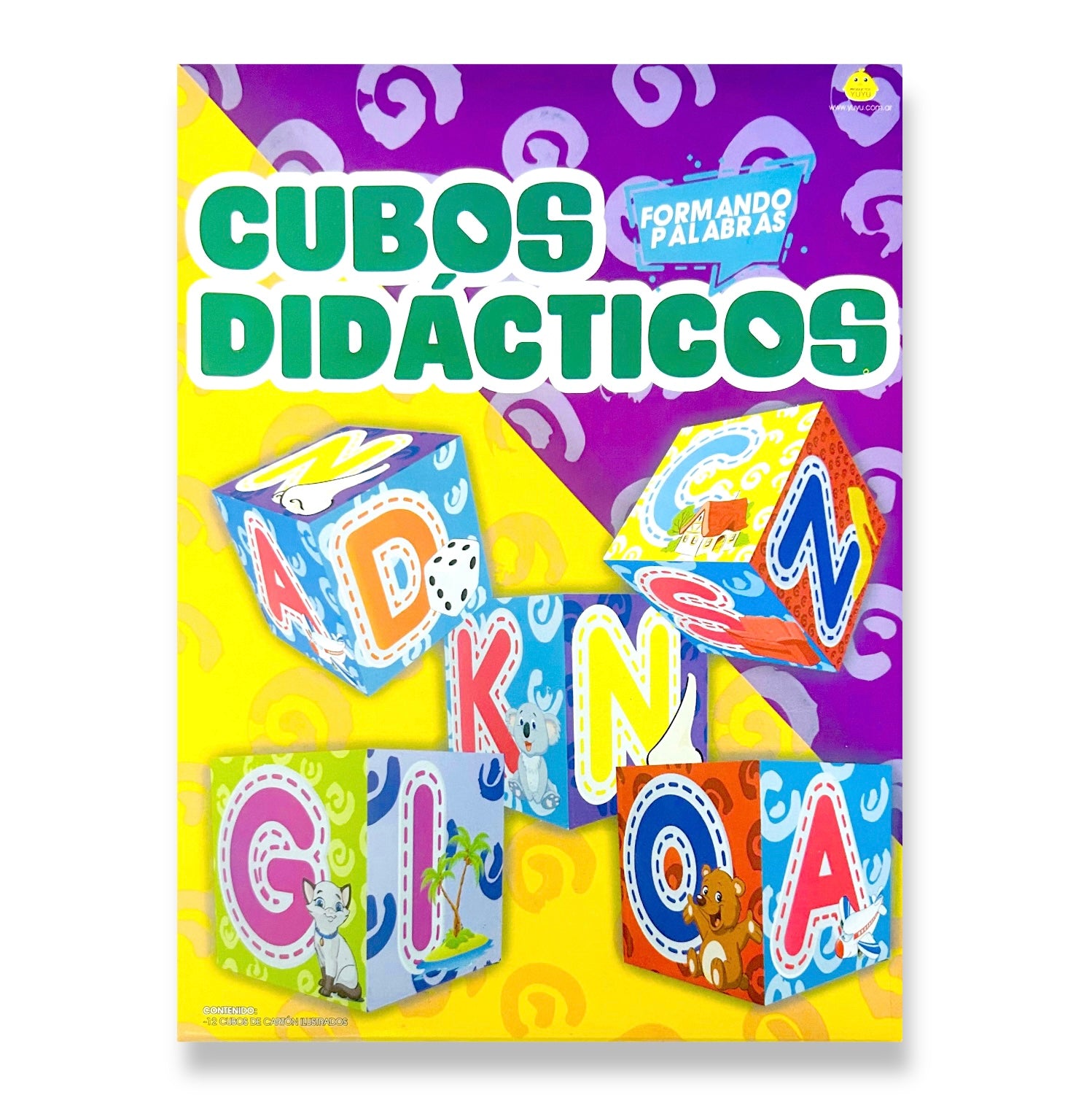 Cubos Didácticos Formando Palabras image 0