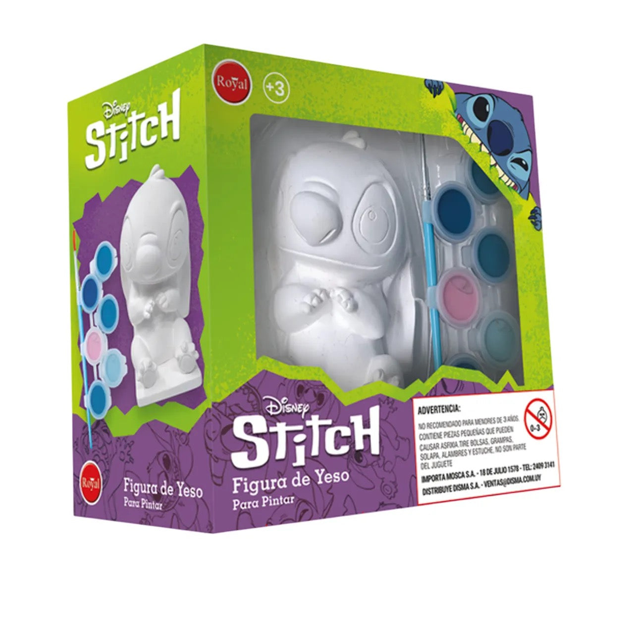 Figura de Yeso Stitch para Pintar image 0