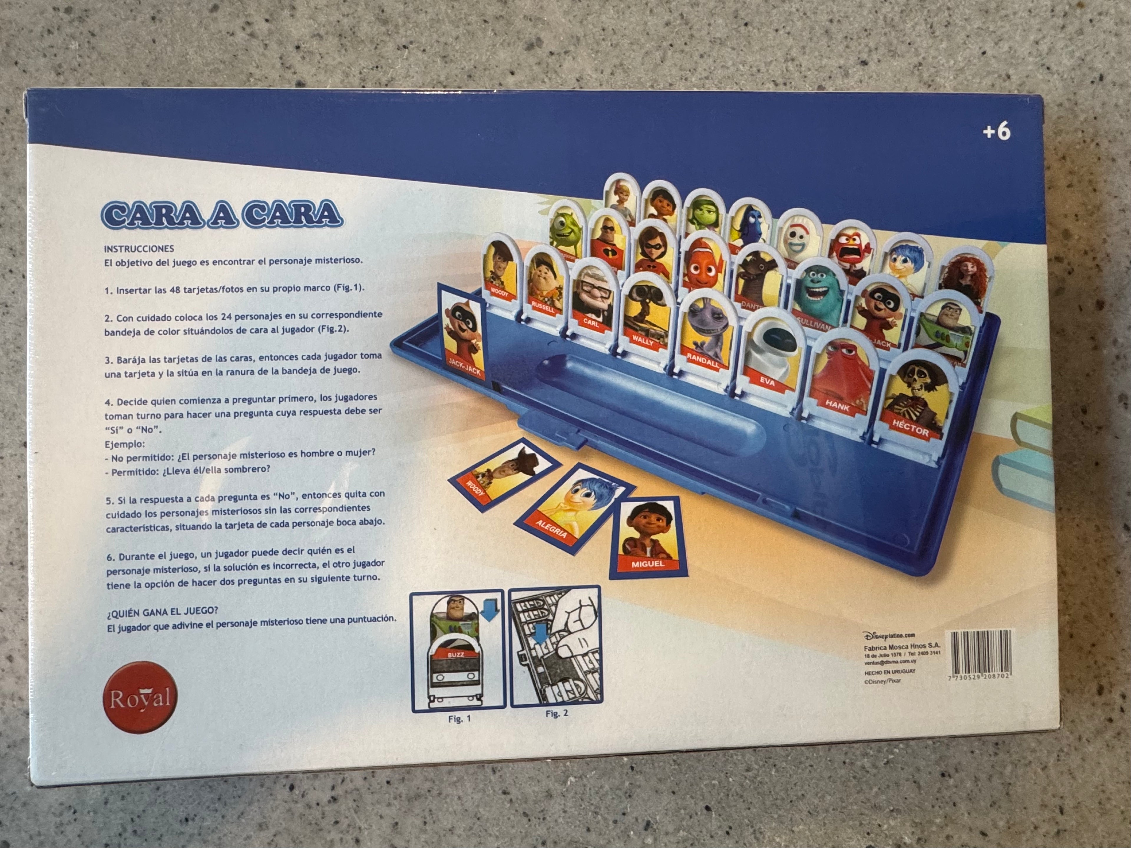 Juego Cara a Cara Pixar – Royal image 2