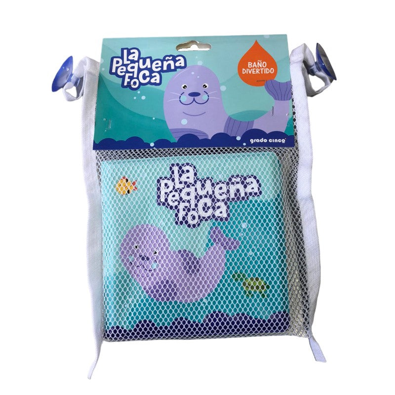 LIBRO DE BAÑO LA PEQUEÑA FOCA + ESPONJA image 2