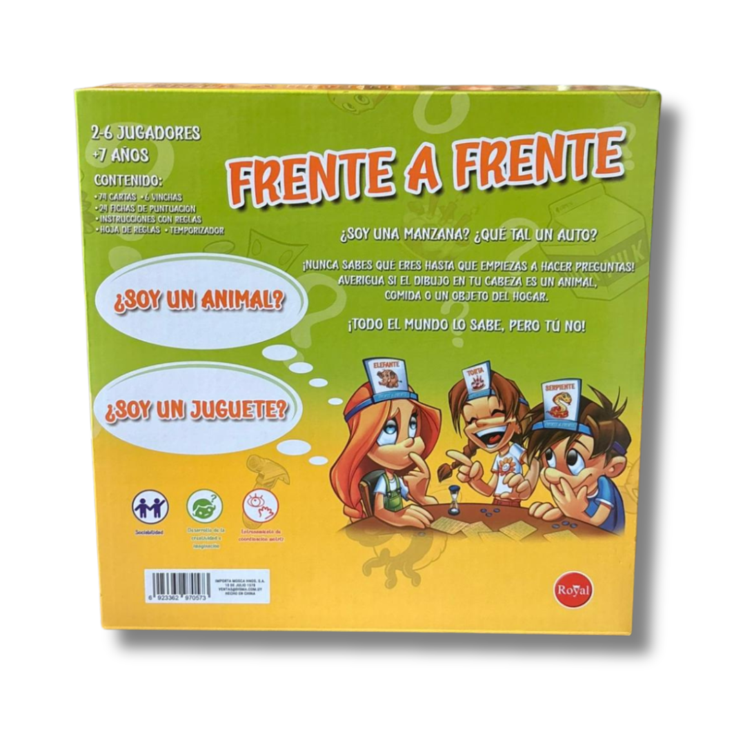 Juego Frente a Frente – ¡Adiviná quién sos!
