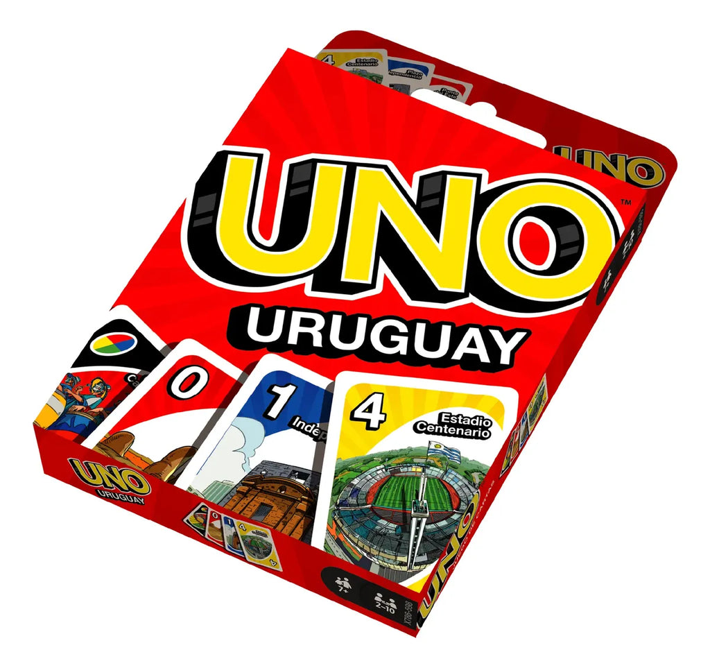 Juego De Cartas Uno Edicion Uruguay