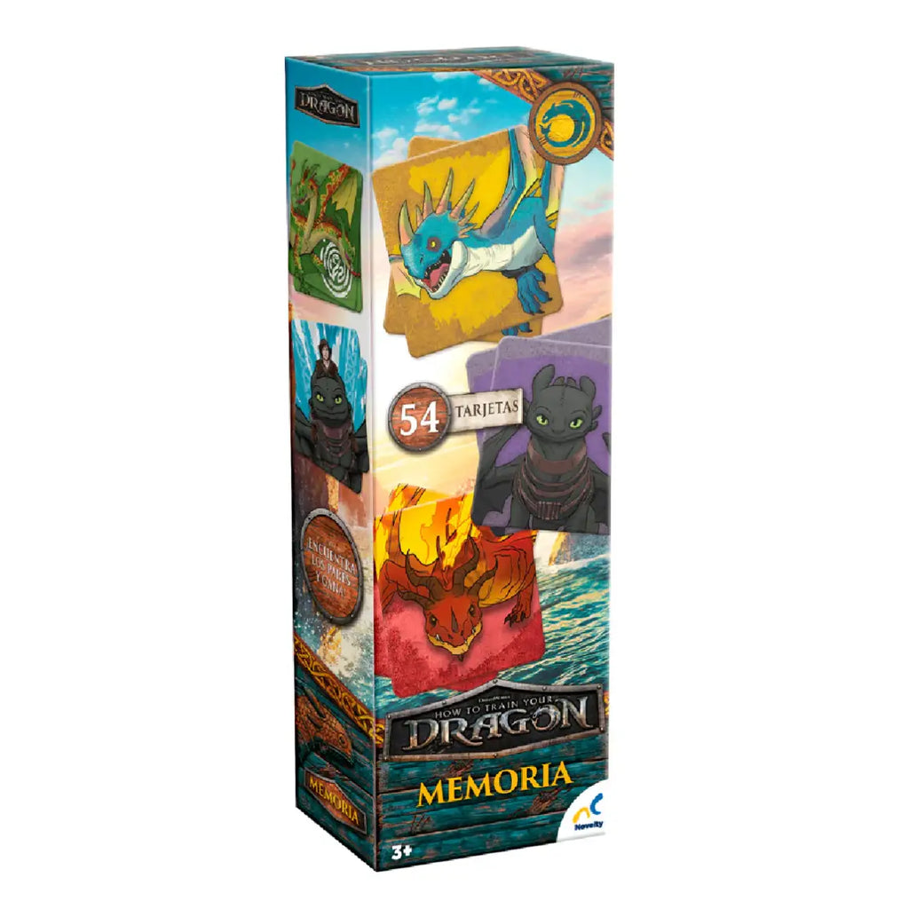 Juego de Memoria "Entrenando a tu Dragón"