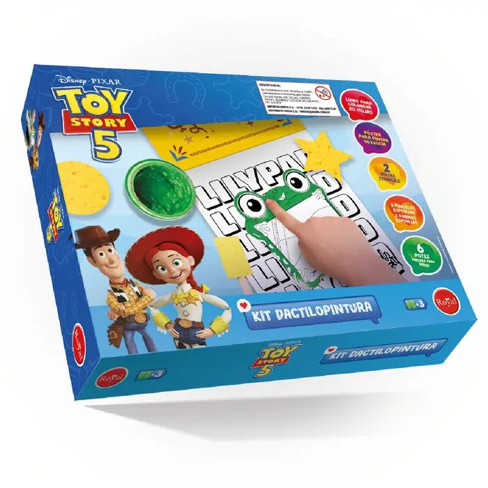 Kit dactilopintura Toy Story