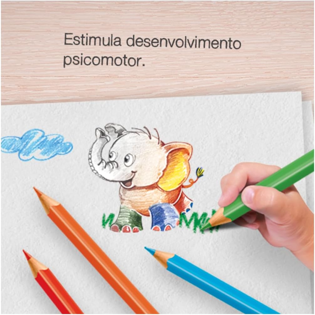 EcoLápices de Color Triangular Jumbo Faber-Castell x14