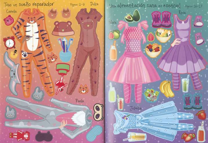 Libro Crea y Decora con Stickers – Ballet o Tiendas
