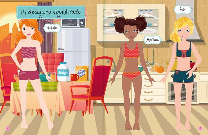 Libro Crea y Decora con Stickers – Ballet o Tiendas