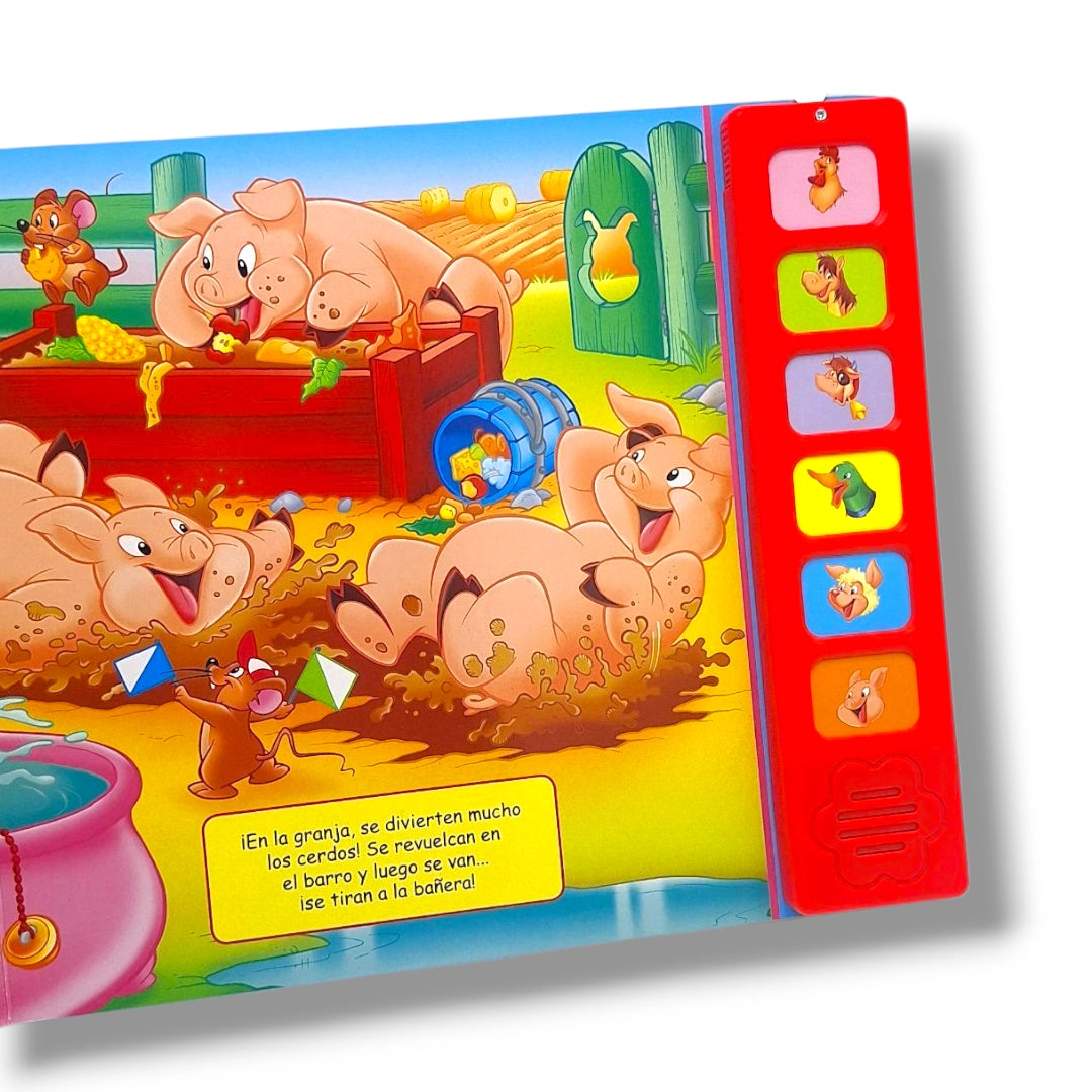 LIBRO CON SONIDOS DE LA GRANJA