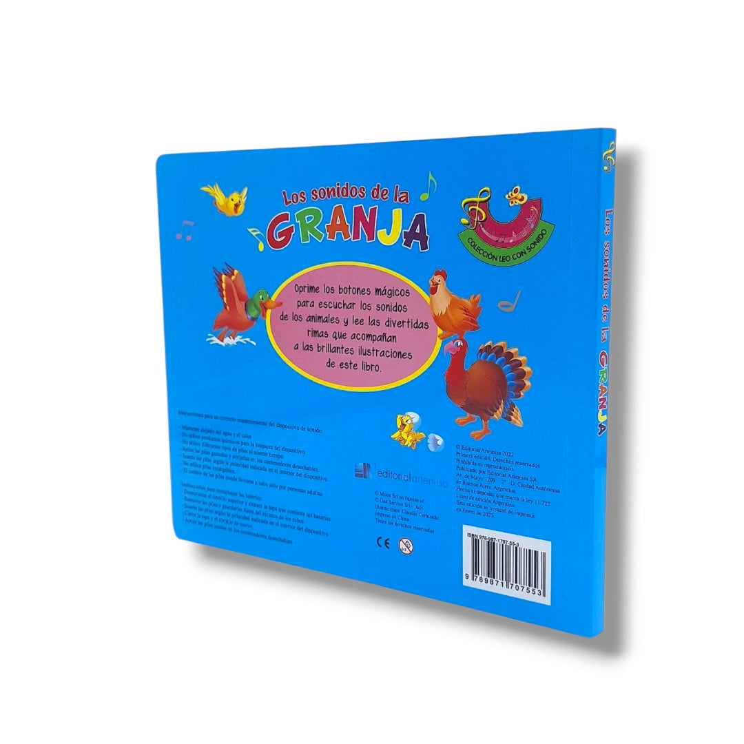 LIBRO CON SONIDOS DE LA GRANJA