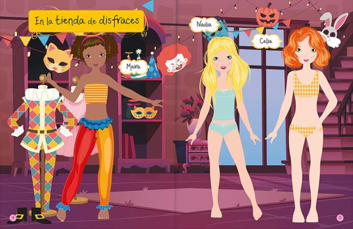 Libro Crea y Decora con Stickers – Ballet o Tiendas