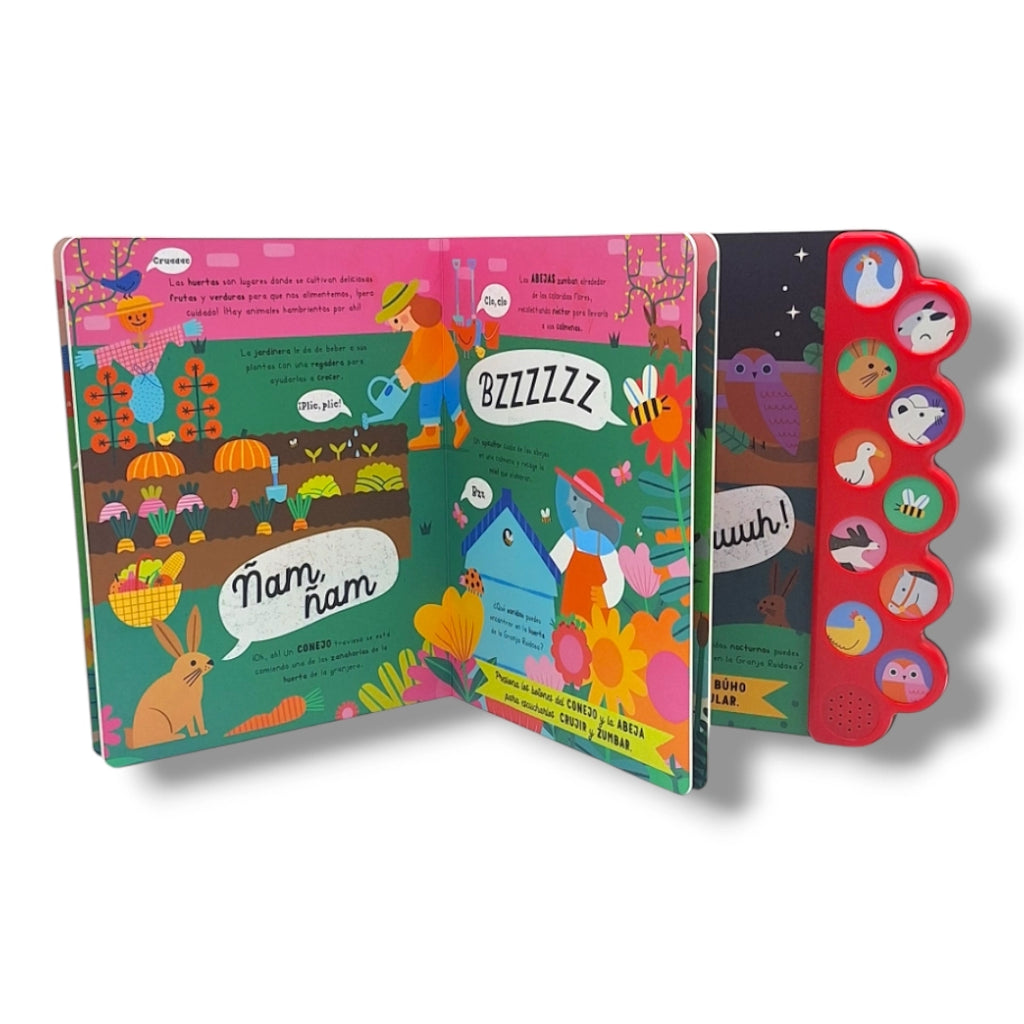 Libro con sonidos "Granja Ruidosa"