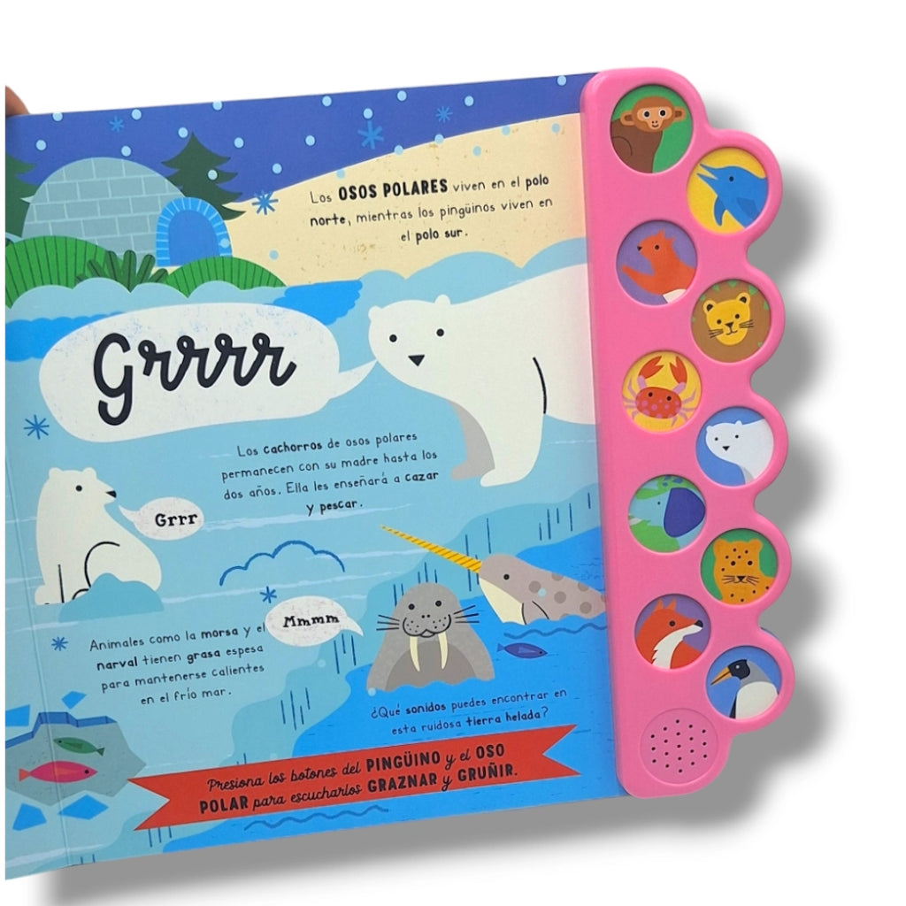Libro con sonidos “Naturaleza Ruidosa”