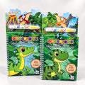 Pack x2 Libros Mágicos para Colorear Dinosaurios