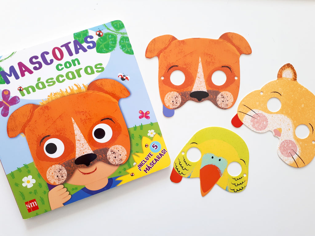Libro de Mascotas con Máscaras