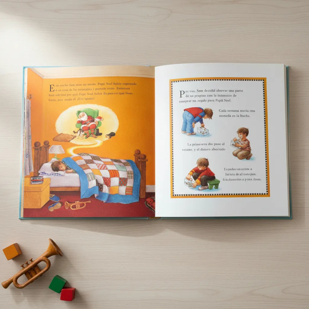 Libro "Un Regalo para Papá Noel"