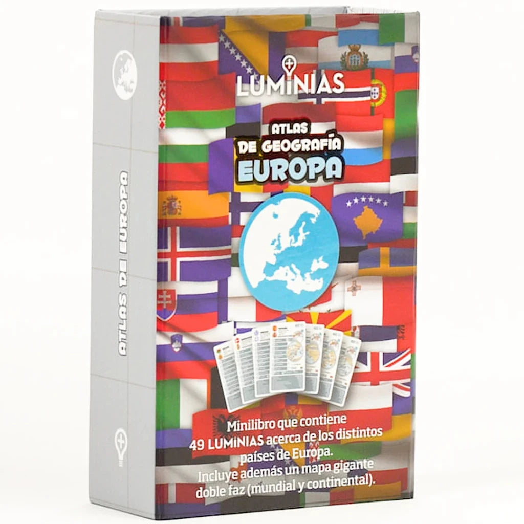Enciclopedia Atlas de Geografía Luminias – Elegí tu continente 🌎