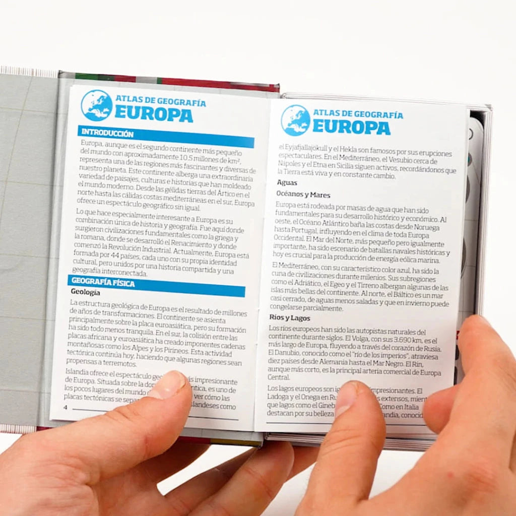 Enciclopedia Atlas de Geografía Luminias – Elegí tu continente 🌎