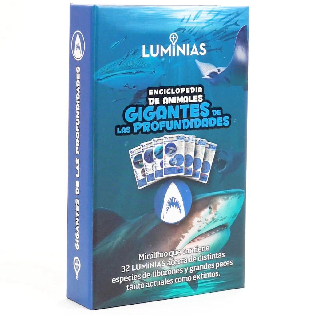 Enciclopedia Luminias – Gigantes de las Profundidades 🌊🦈