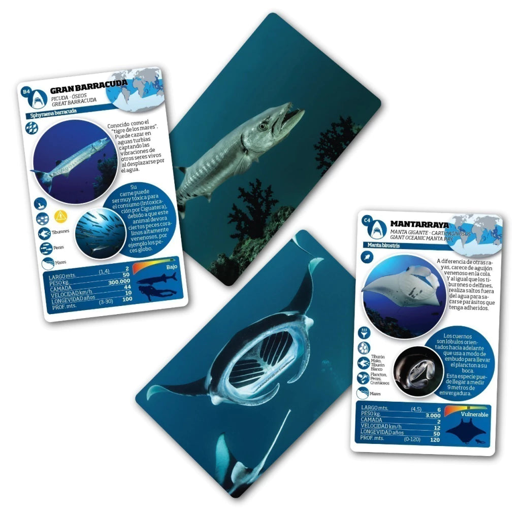Enciclopedia Luminias – Gigantes de las Profundidades 🌊🦈