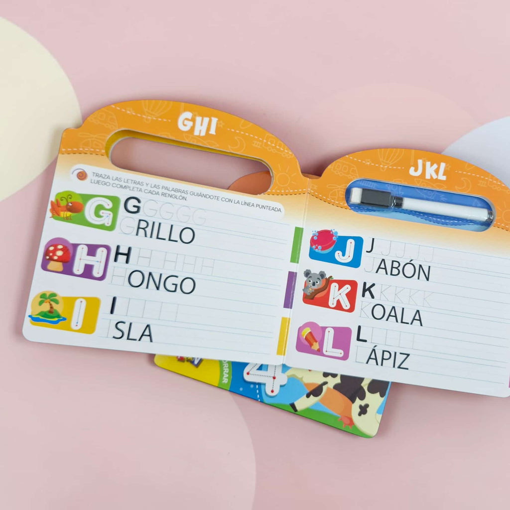 Mi Grandiosa Pizarra – Pack Abecedario y Números