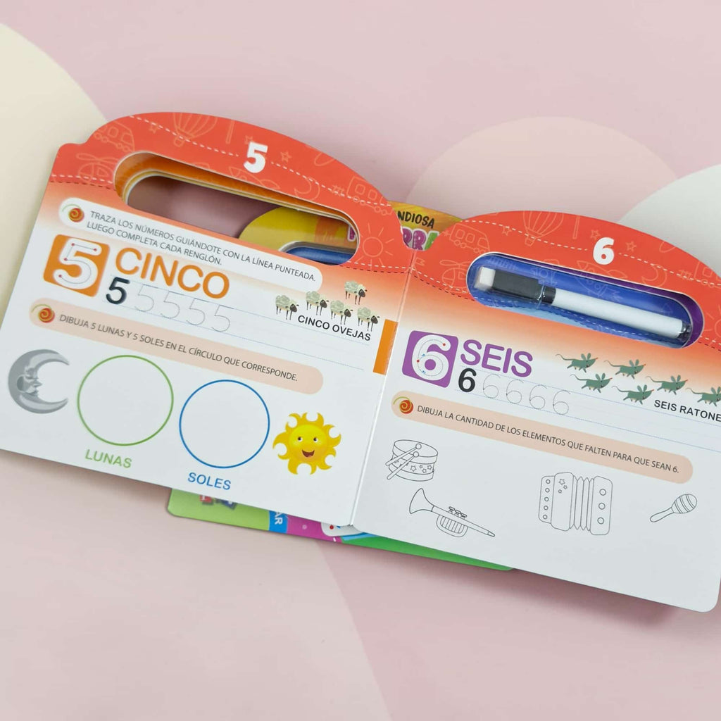 Mi Grandiosa Pizarra – Pack Abecedario y Números