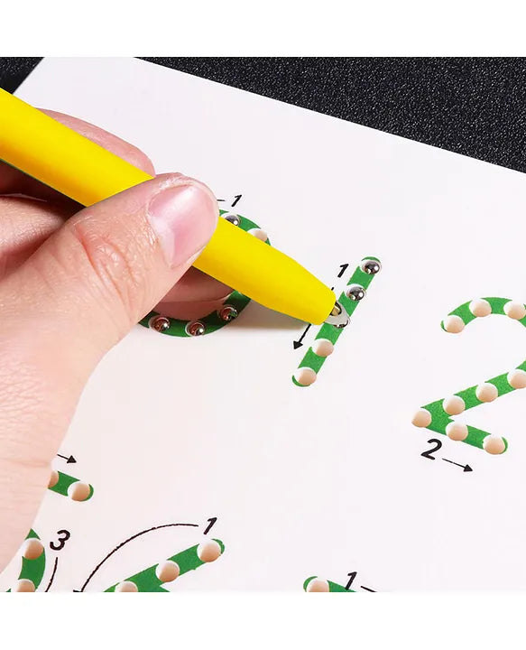 Tablero magnético de aprendizaje - abecedario o números