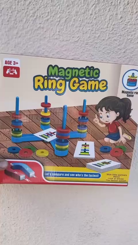 Juego de Aros Magnéticos - Magnetic Ring Game