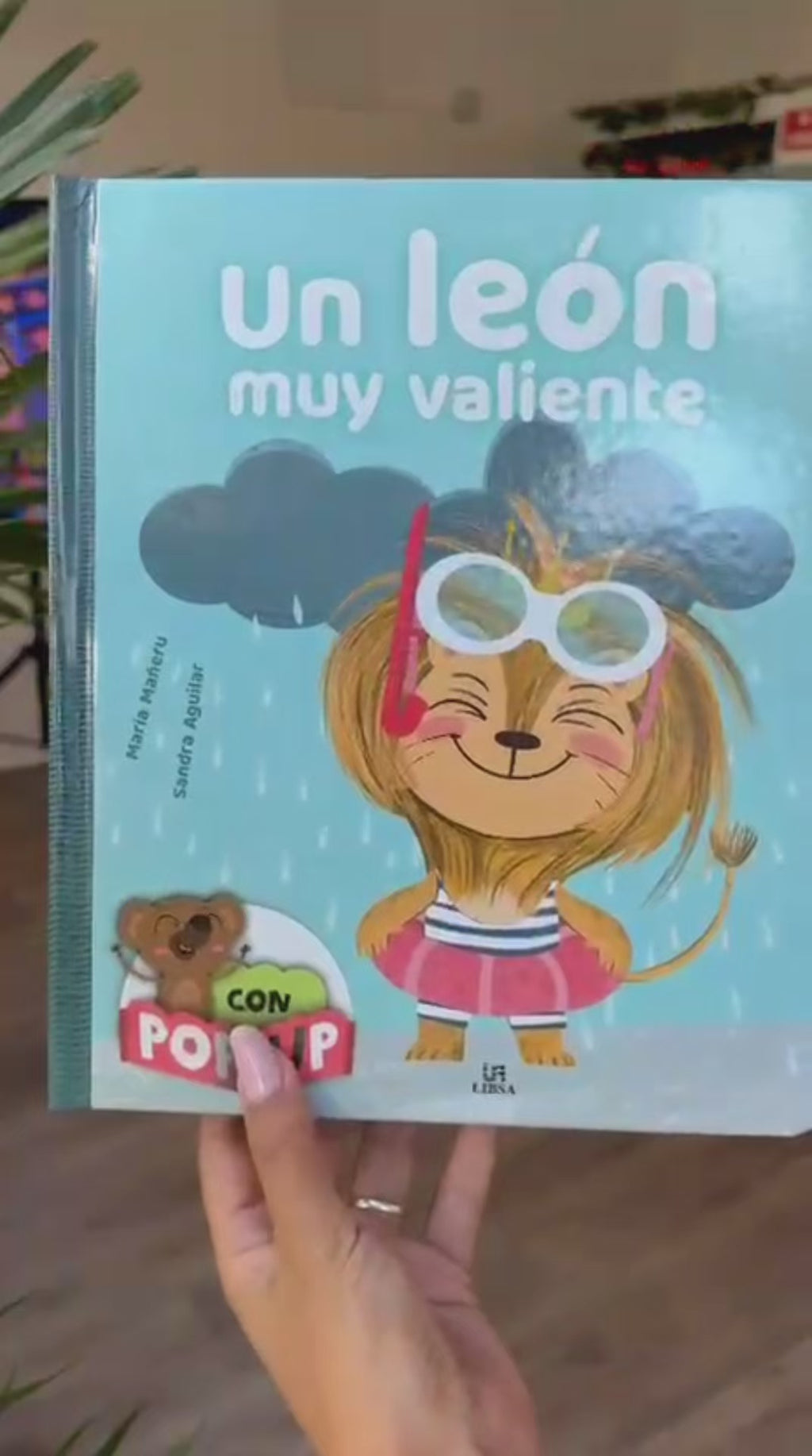Libro Un león muy valiente