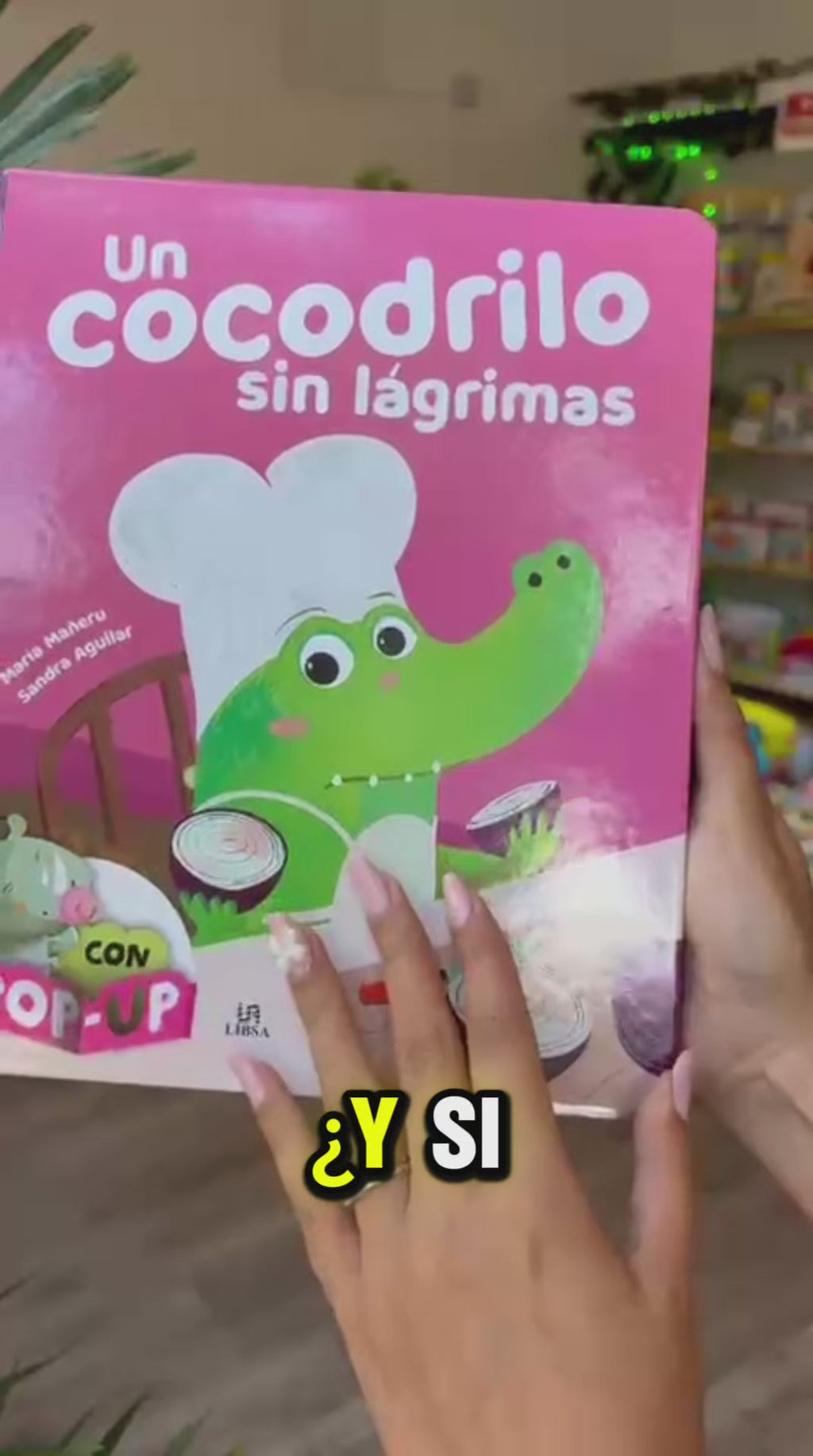 Libro de la colección abrazos con pop-up