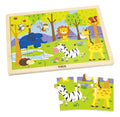 Puzzle de Madera – Animales de la Selva (24 piezas)