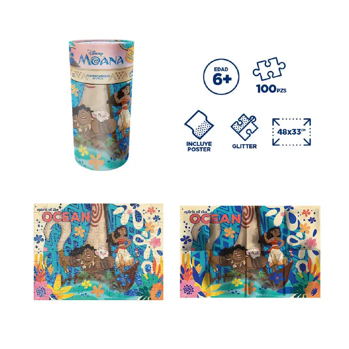 Puzzle Moana - 100 piezas