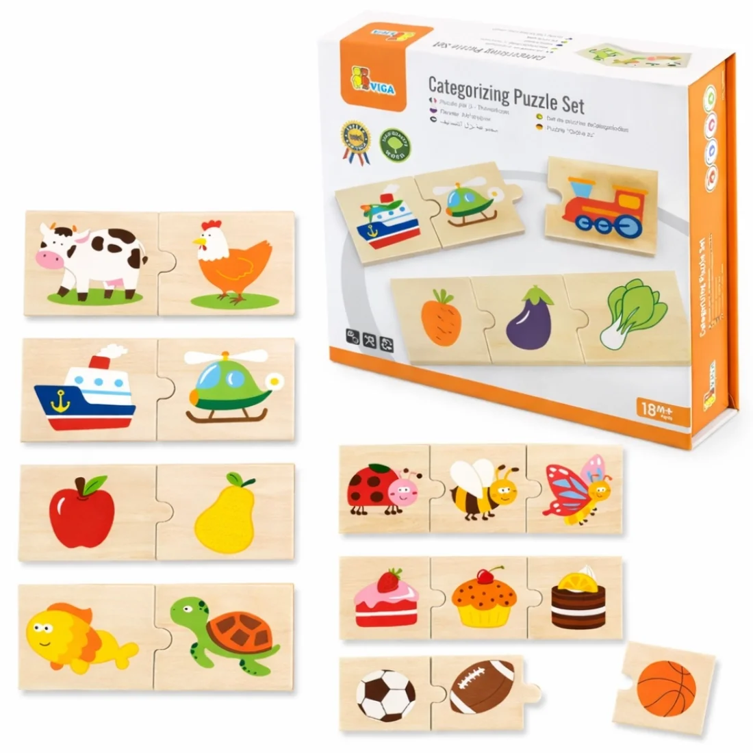 Puzzle de Clasificación – 24 piezas 🧩
