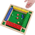 Juego Shut the Box de Madera