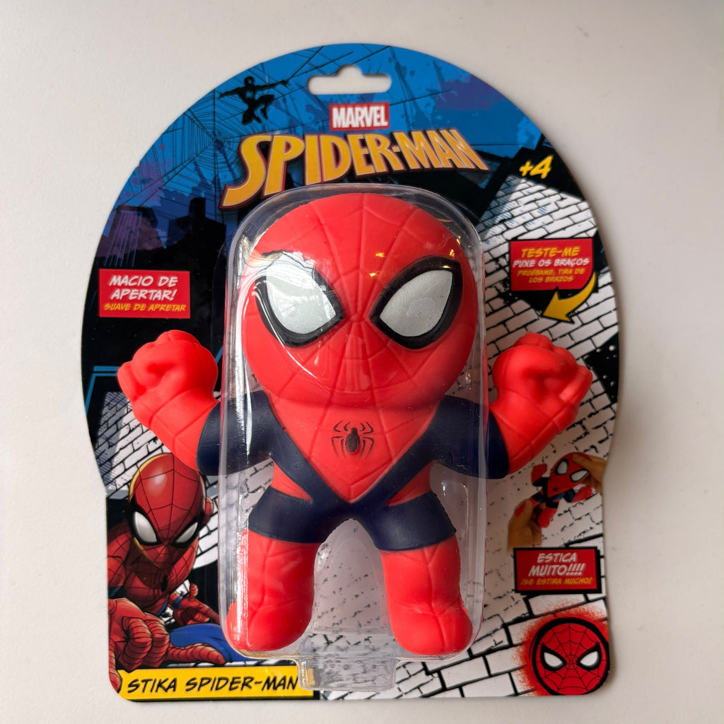 Spiderman Antiestrés Elástico ¡Se estira hasta 3 veces su tamaño!