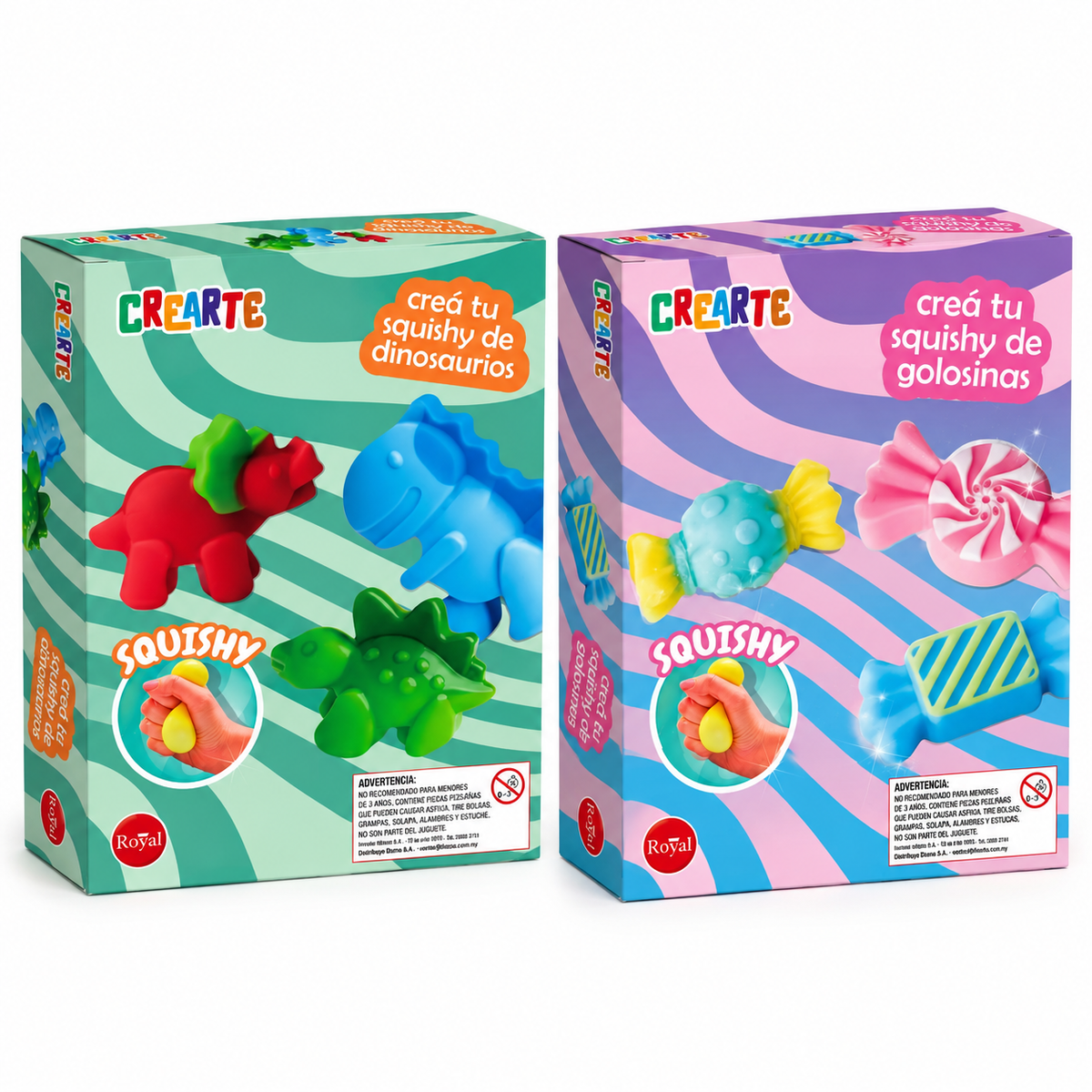SET CREÁ TU SQUISHY – ROYAL