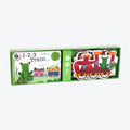 Tren 1 2 3 - Libro + Puzzle Didáctico
